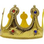 CRN01A-Corona-rey-oro-tela